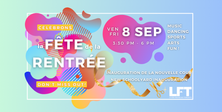 Fête de la Rentrée 08 Septembre 2023